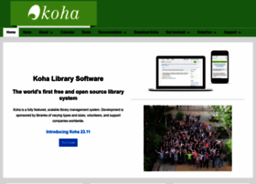 Koha-community.org thumbnail