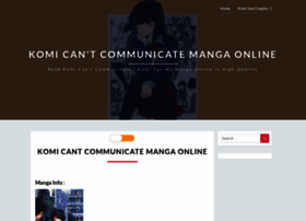 Read Komi-San Wa Komyushou Desu online on MangaDex