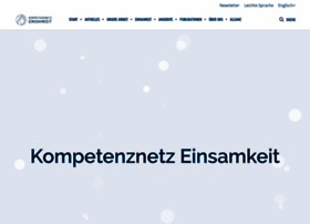 Kompetenznetz-einsamkeit.de thumbnail