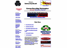 Korea.recycle.net thumbnail