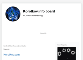 Korotkov.info thumbnail