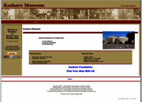 Kosharehistory.org thumbnail