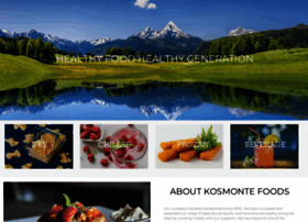 Kosmonte-foods.com thumbnail