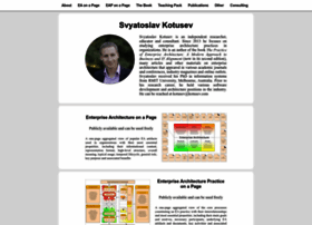 Kotusev.com thumbnail