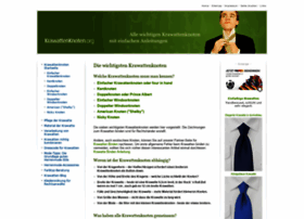 Krawattenknoten.org thumbnail