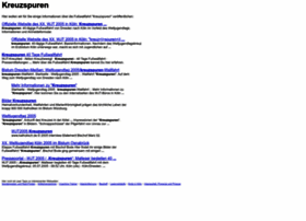 Kreuzspuren.de thumbnail Kreuzspuren.de thumbnail