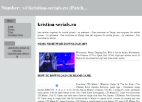 Kristina-serials.ru thumbnail