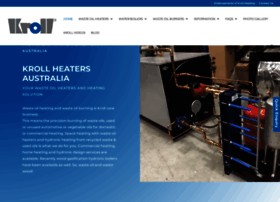 Kroll-heaters.com.au thumbnail
