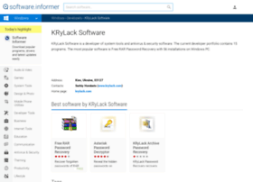 Krylack-software.software.informer.com thumbnail