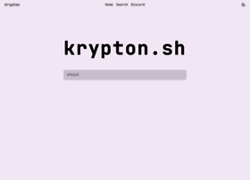 Krypton.sh thumbnail