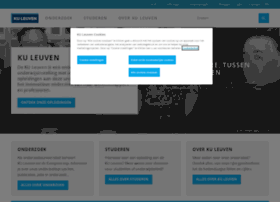 Kuleuven.ac.be thumbnail