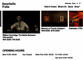 Kunsthallepraha.org thumbnail