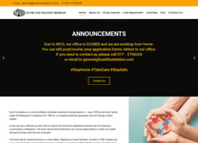 Kuokfoundation.com thumbnail
