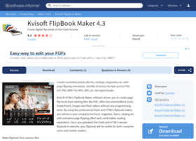 Kvisoft-flipbook-maker.software.informer.com thumbnail