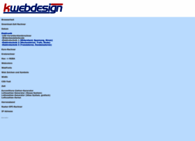 Kwebdesign.ch thumbnail