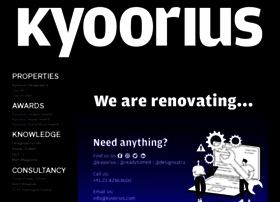Kyoorius.com thumbnail