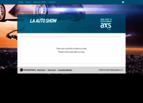 Laautoshow.frontgatetickets.com thumbnail