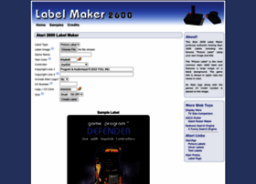 Labelmaker2600.com thumbnail