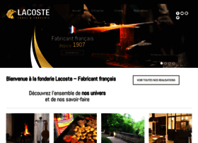 Lacoste-fonderie.fr thumbnail