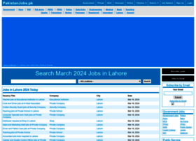 Lahore.pakistanjobs.pk thumbnail