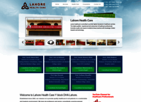Lahorehealthcare.com thumbnail