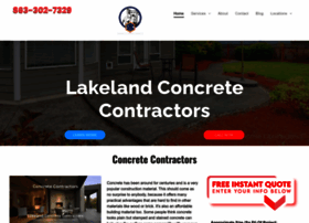 Lakelandconcretecontractors.com thumbnail