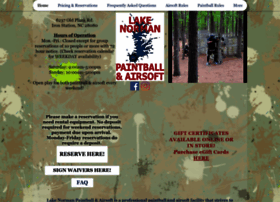 Lakenormanpaintball.com thumbnail