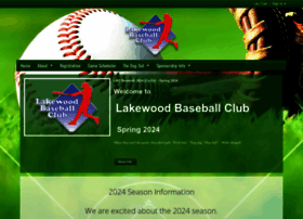 Lakewoodbaseballclub.org thumbnail