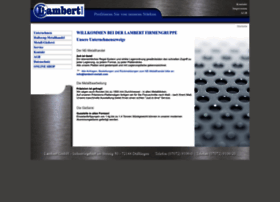 lambert-metall.com at WI. Lambert GmbH - Metallgiesserei - NE-Metallhandel