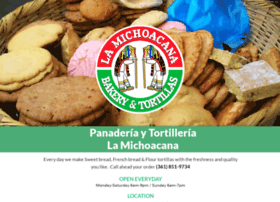 Lamichoacanabakery.com thumbnail