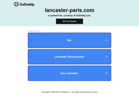 Lancaster-paris.com thumbnail
