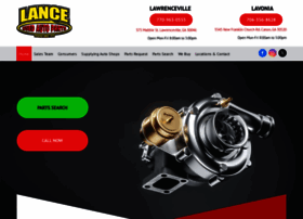 Lanceusedautoparts.com thumbnail