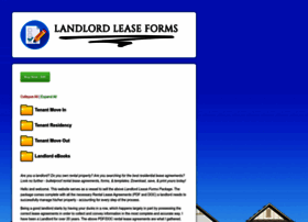 Landlordleaseforms.com thumbnail