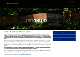 Landsdowne.org thumbnail