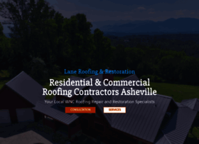 Laneroofingasheville.com thumbnail