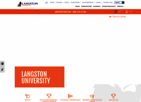Langston.edu thumbnail