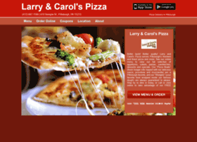 Larryncarolspizza.com thumbnail