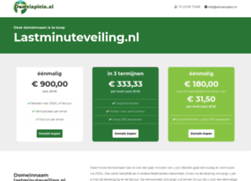 Lastminuteveiling.nl thumbnail