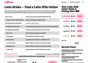 Latin-brides.org thumbnail