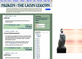 Latinlexicon.org thumbnail