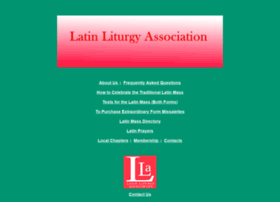Latinliturgy.org thumbnail