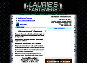 Lauriesfasteners.com thumbnail