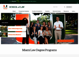 Law.miami.edu thumbnail