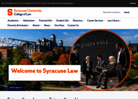 Law.syr.edu thumbnail