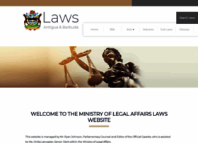 Laws.gov.ag thumbnail