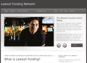 Lawsuitfundingnetwork.com thumbnail