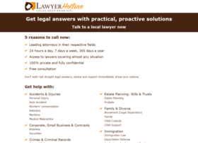 Lawyerhotline.us thumbnail