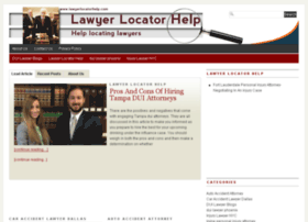 Lawyerlocatorhelp.com thumbnail