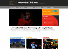 Lawyersforchildren.org thumbnail