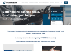 Leadersbank.com thumbnail